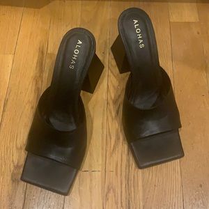 Alohas Black Summer Sandal
